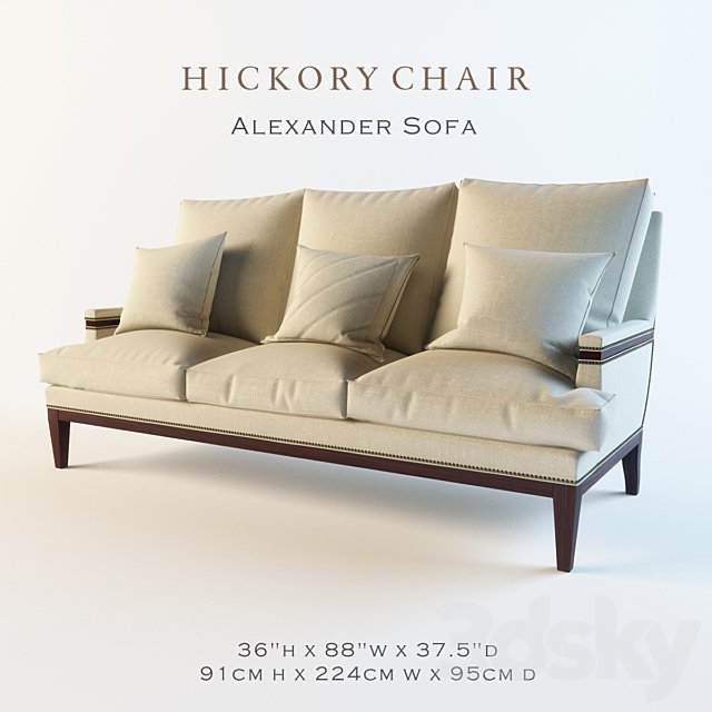 HickoryChair Alexander Sofa