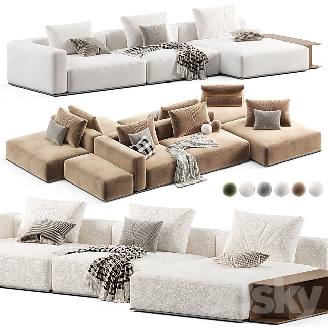Poliform Westside Sectional Sofa