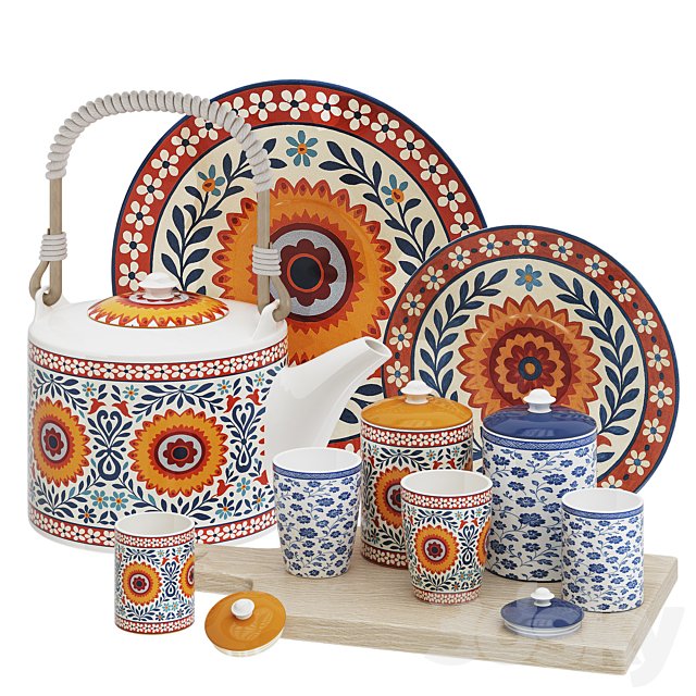 Decorative Tableware Set 02