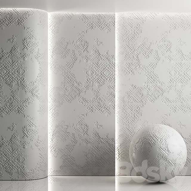 Cement plaster material No. 2