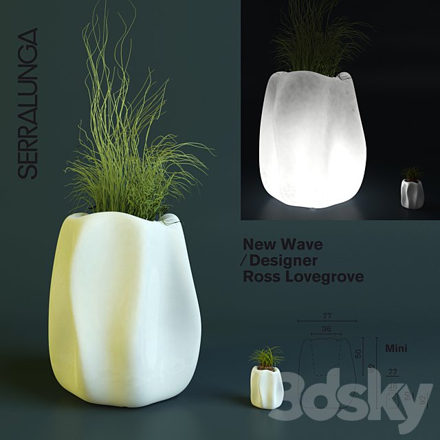 Vase New Wave