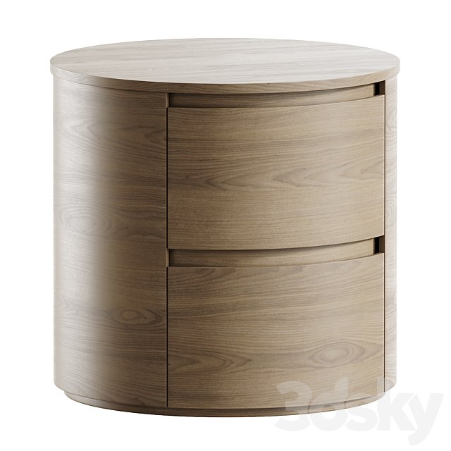 ORBIT Bedside table By Kristalia