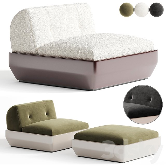 Supermoon Armchair By Minotti