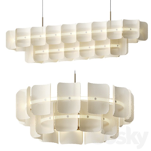 Fingerprint Chandelier