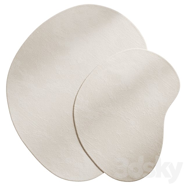 PLAIN IRREGULAR WOOL RUG, Zara Home