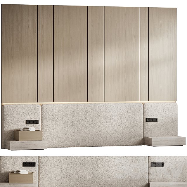 Headboard Wall Panel 06