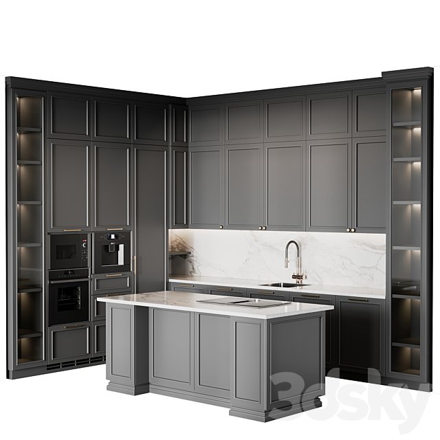 kitchen neoclassic381