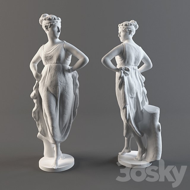 The statue "Dancer"