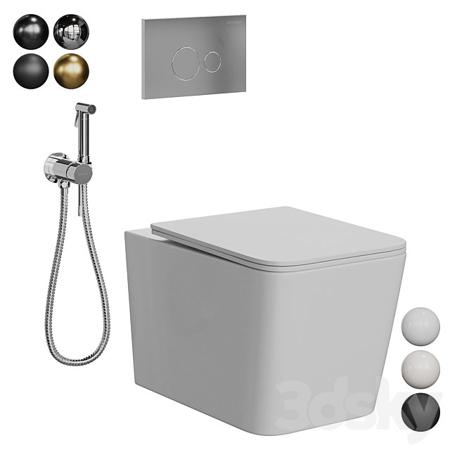 Boheme Zen Wall hung Toilet