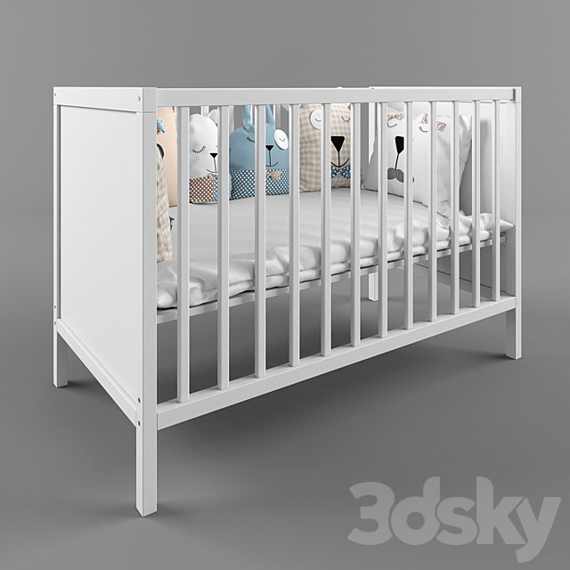 Ikea Sundvik baby bed