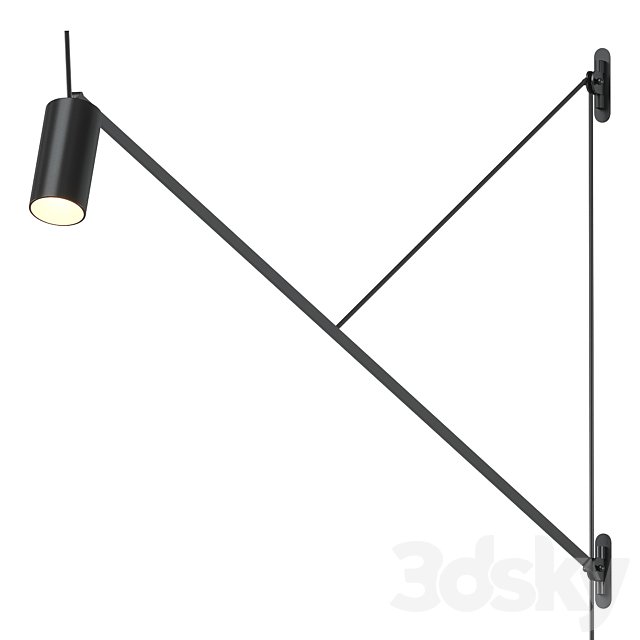 Swan Plug in Wall Sconce