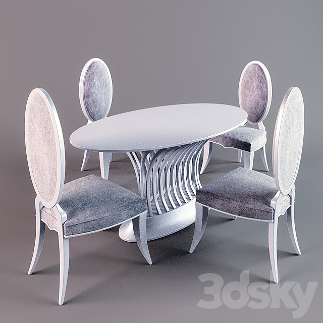 Redeco table chair
