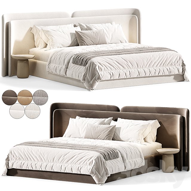Fless 2 Double Bed by Koza Home