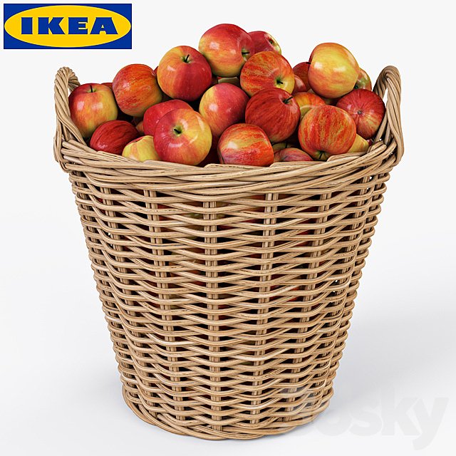 IKEA Shopping NIPPRIG with apples