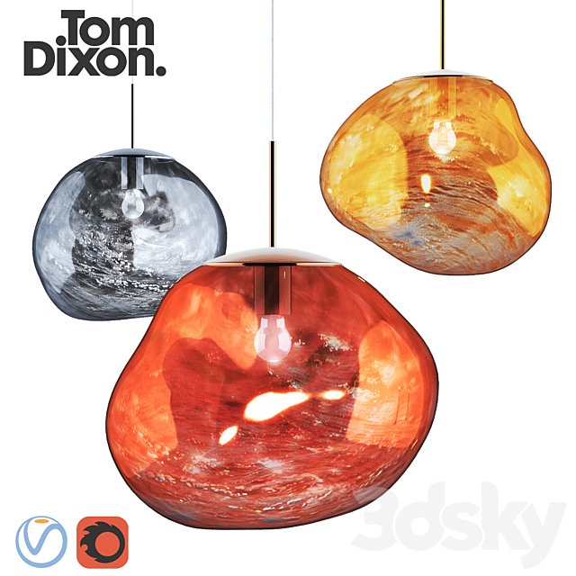 MELT PENDANT LAMP TOM DIXON