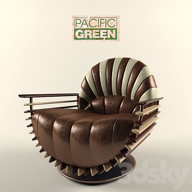Pacific Green, Luxor Armchair
