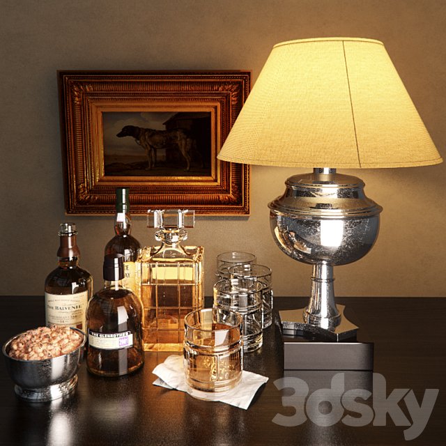 Set of alcohol