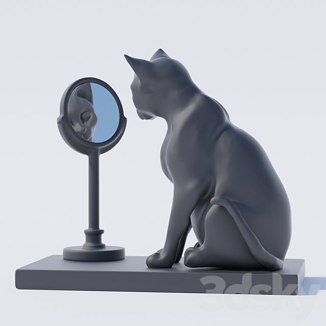 Cat and Mirror