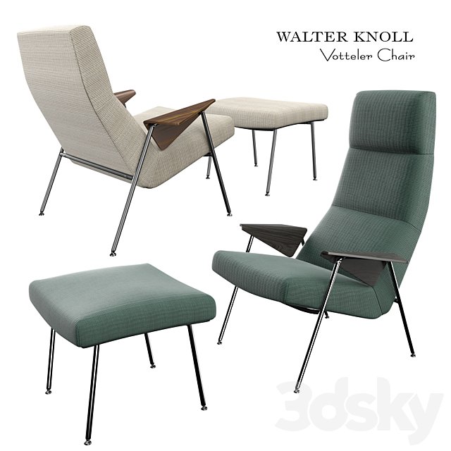 WALTER KNOLL Votteler Chair