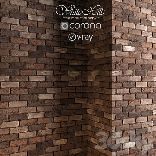 Decorative bricks White Hills