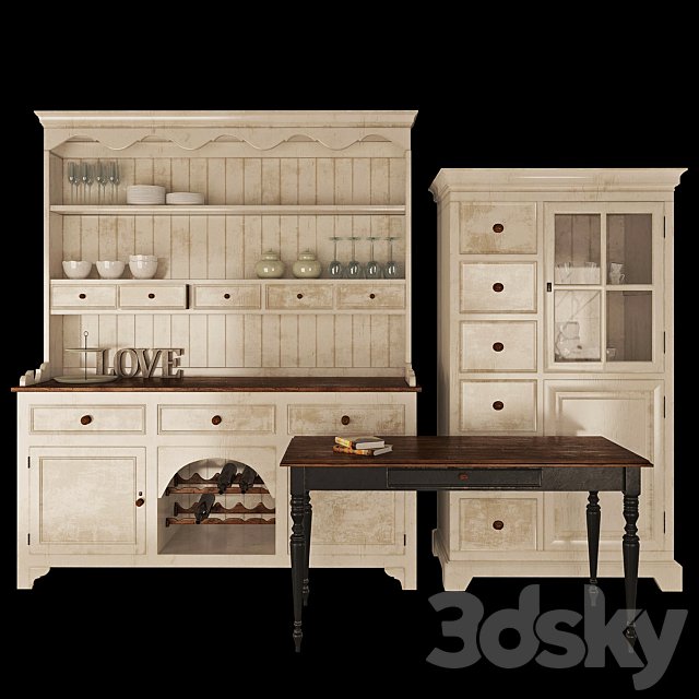Decorative set number 6 / Decorative set № 6