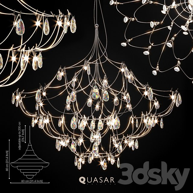 Quasar Crystal Galaxy