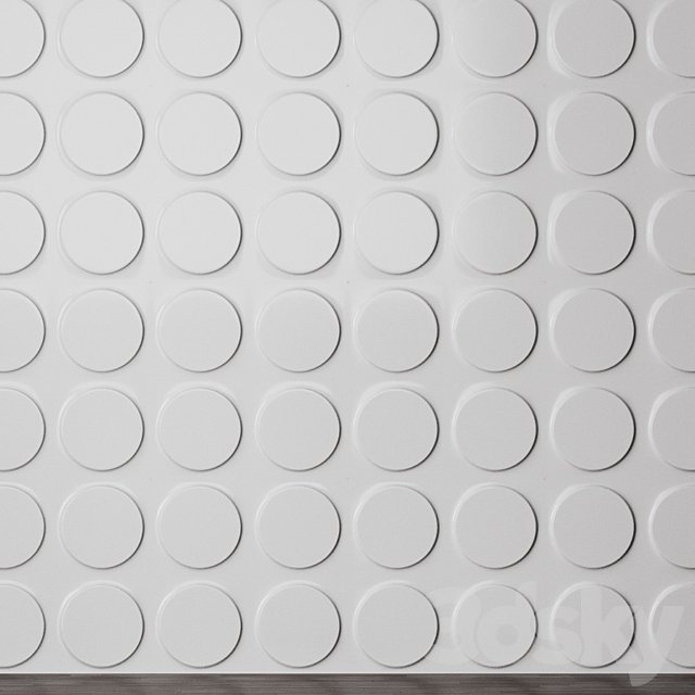 3D panel ECO - Ellipses