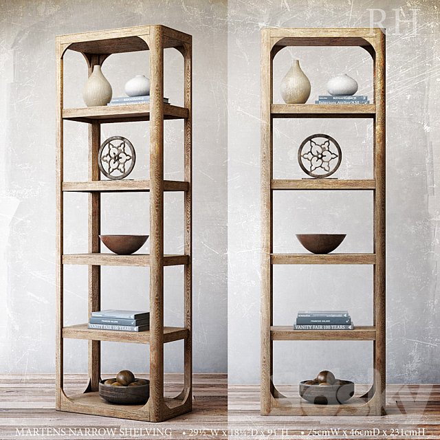 MARTENS NARROW SHELVING
