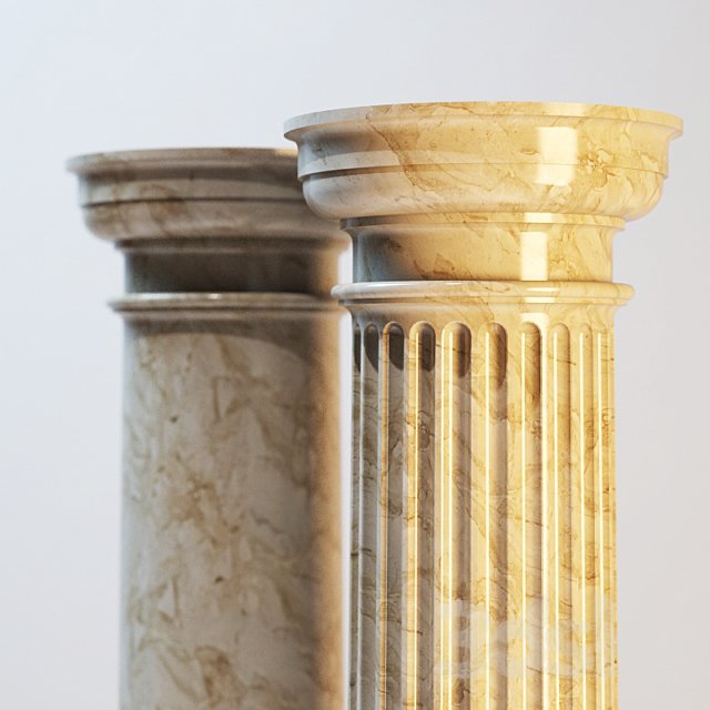 Tuscan columns