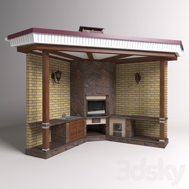 Summer kitchen