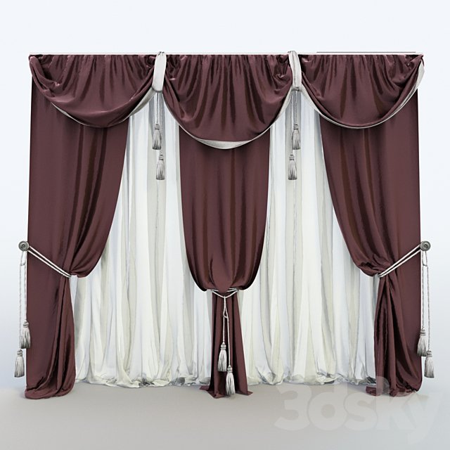 Curtains classic.