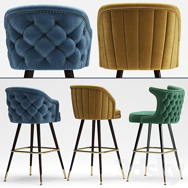 Stools Deer Spring Bar Stool