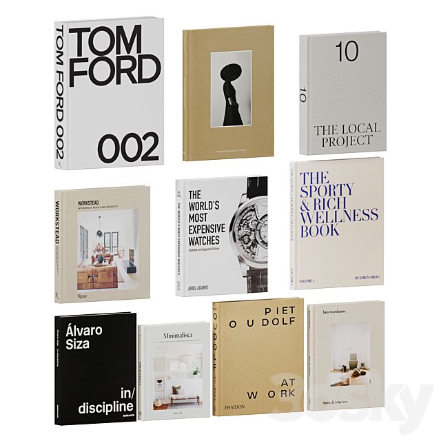 Books Vol 03 Decorative Books Set 03