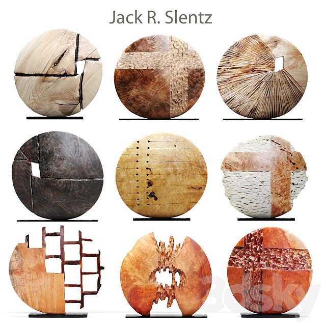 Jack Slentz, decor, sculpture, woodcarving, figurine