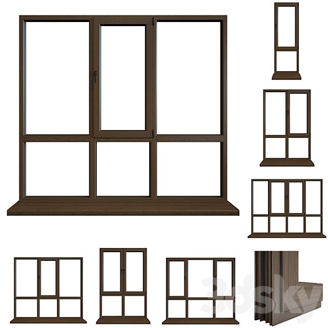 Aluminium windows
