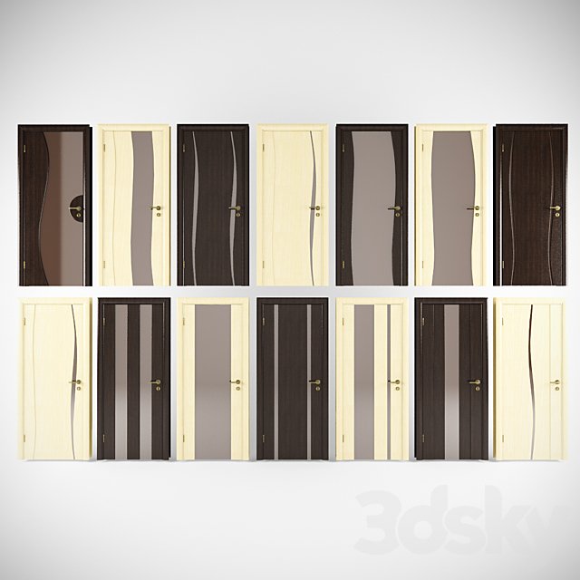 Set of doors