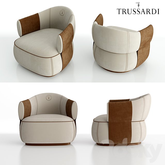 Trussardi Casa Larzia Armchair