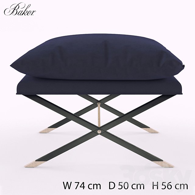 Pompadour Ottoman BAKER10144
