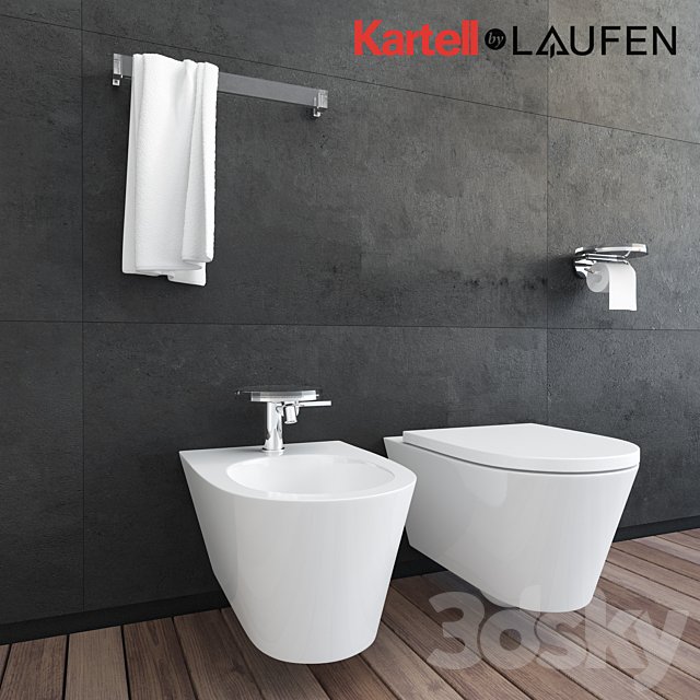 KARTELL-LAUFEN BATHROOM SANITARY SET &amp; ACCESSORIES