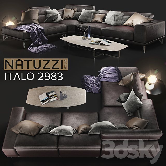 Sofa NATUZZI Italo 2983