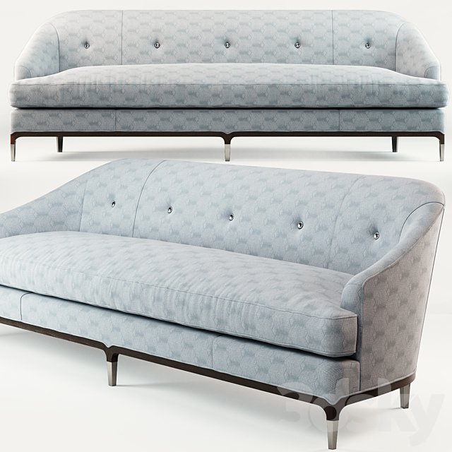 Baker Carnelian Sofa
