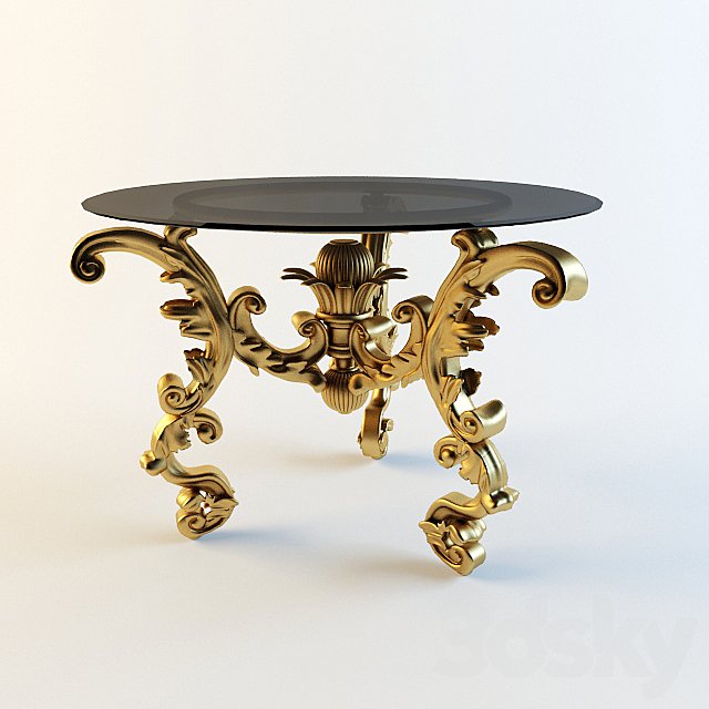 tea and coffee table (round)