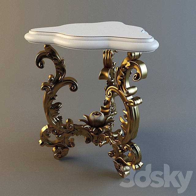 table-stand triangular
