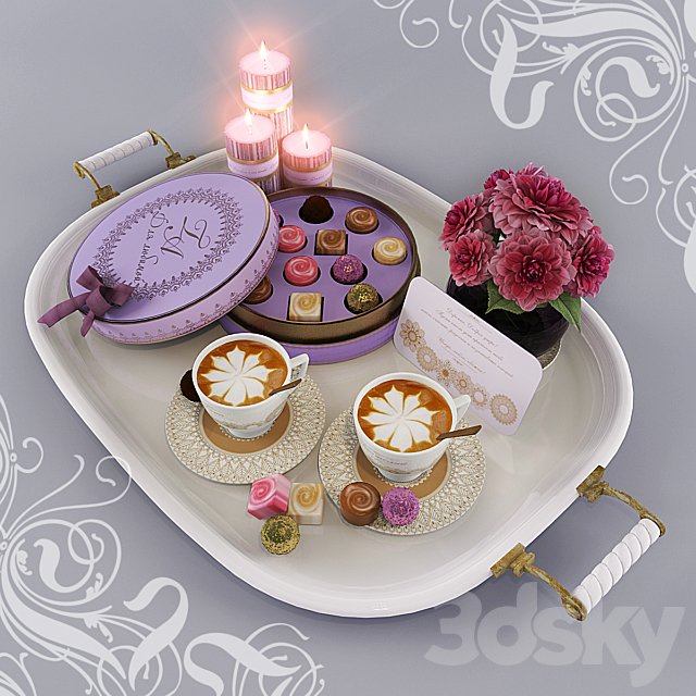 Breakfast in bed "Good morning, my love"