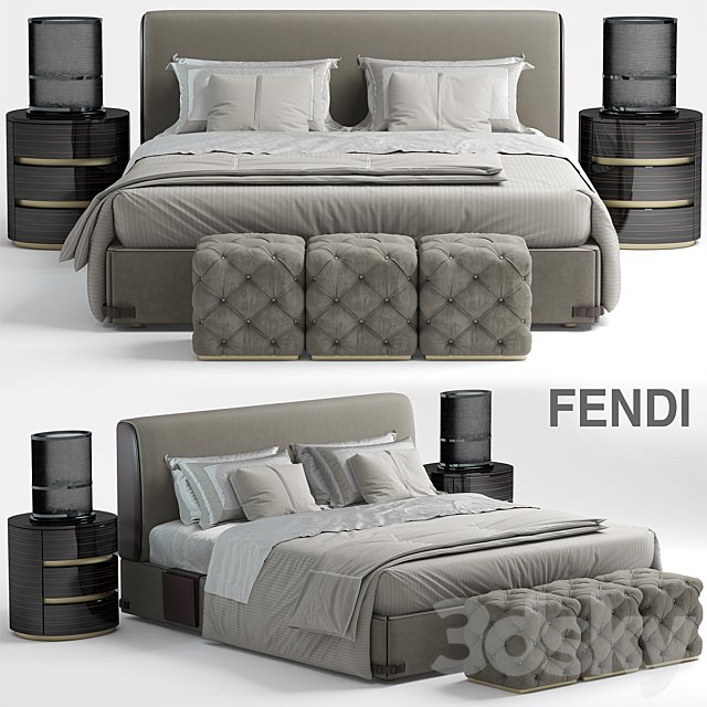 Bed fendi Soho Bed