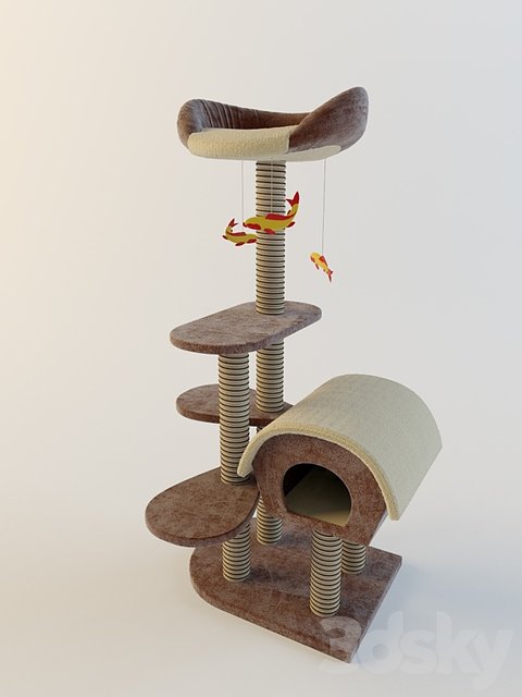 Scratching post from Fauna International