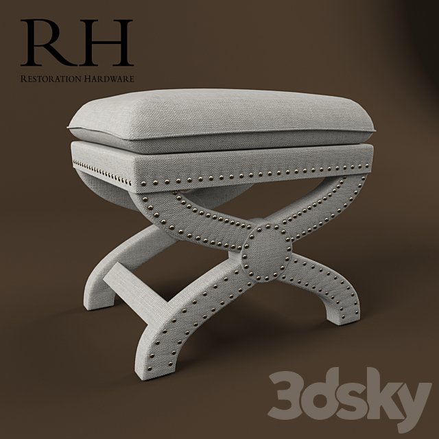 Toscane Nailhead Bench