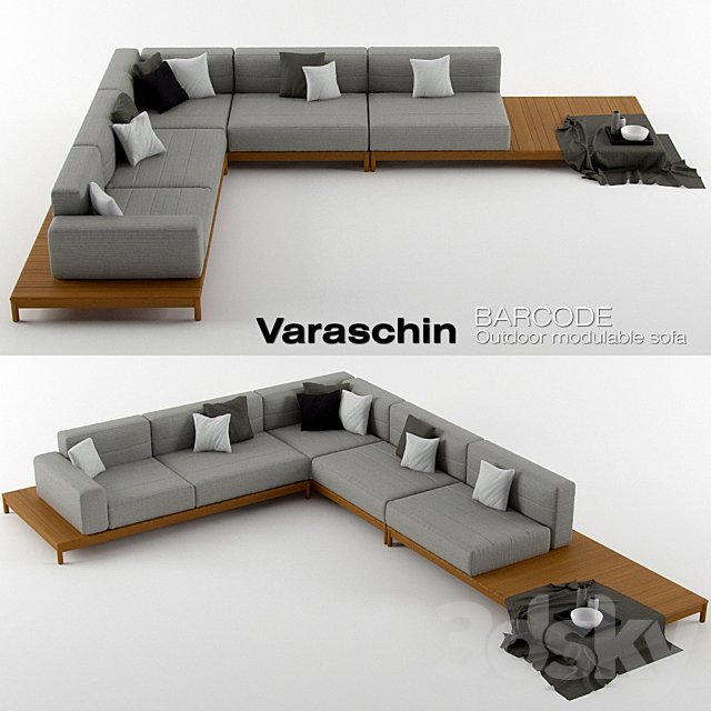 Varaschin - Barcode outdoor sofa