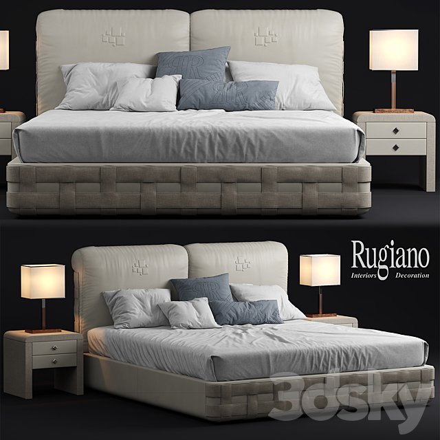 Bed rugiano braid bed