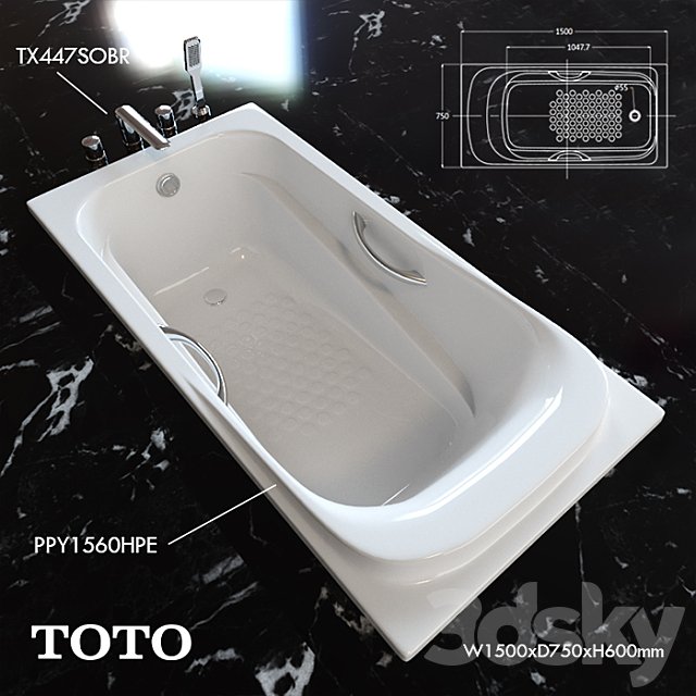 toto PPY1560HPE TX447SOBR